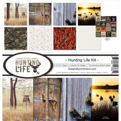 Reminisce Designpapiere - Hunting Life