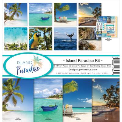 Reminisce Designpapiere - Island Paradise