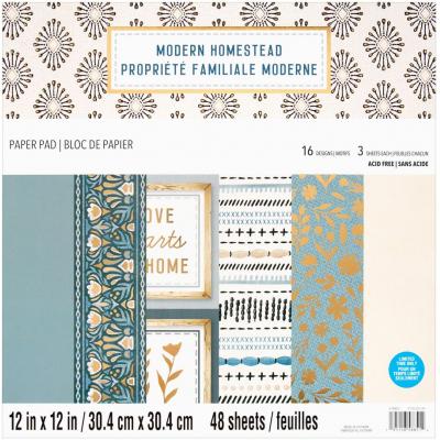 Craft Smith Modern Homestead Designpapier - Paper Pad