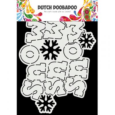 Dutch DooBaDoo Card Art - Snow Snow Snow