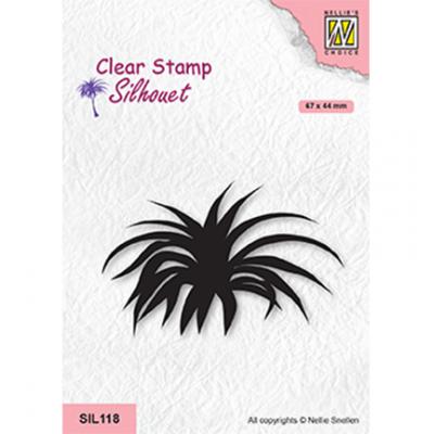 Nellies Choice Clear Stamp -  Crowns Of Tree - Yucca
