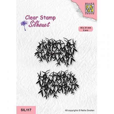 Nellies Choice Clear Stamp - Crowns Of Tree - Willow