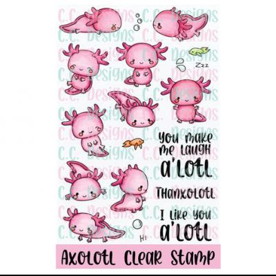 C.C. Designs Clear Stamps - Axolotl