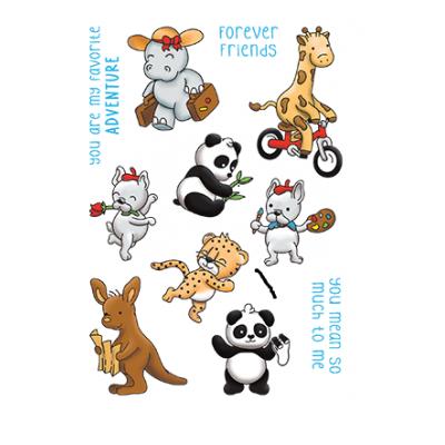 LDRS Creative Clear Stamps - Friends Around The World