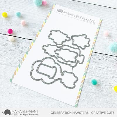 Mama Elephant Creative Cuts - Celebration Hamsters