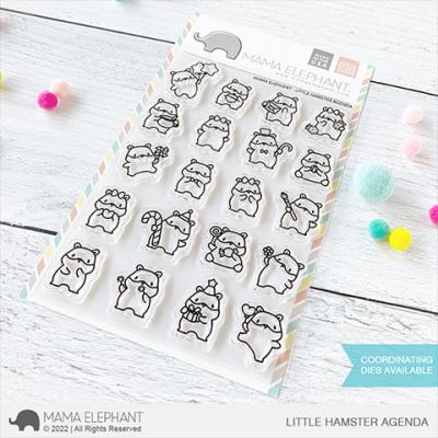 Mama Elephant Clear Stamps - Little Hamster Agenda