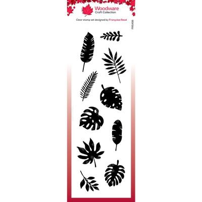 Creative Expressions Woodware Clear Stamps - House Plant Leaves