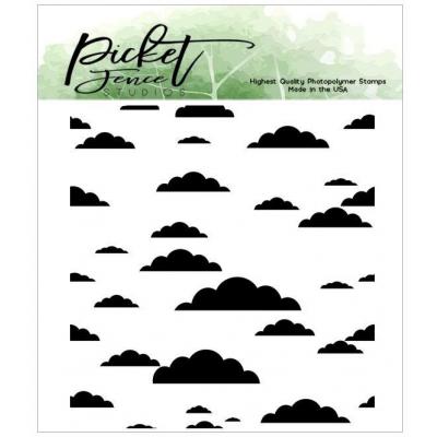 Picket Fence Studios Clear Stamp - Endless Clouds