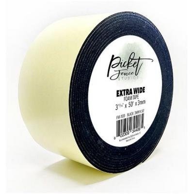 Picket Fence Extra Wide Foam Tape Roll - Black