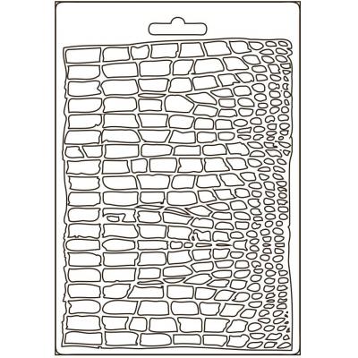 Stamperia Savana Soft Mould - Crocodile Pattern