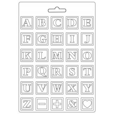 Stamperia Daydream Soft Mould - Alphabet