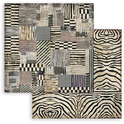 Stamperia Savana Designpapier - Zebra