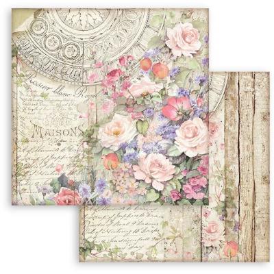 Stamperia Casa Granada Designpapier - Flowers Maisons