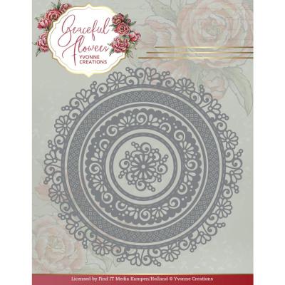 Find It Trading Yvonne Creations Graceful Flowers Stanzschablonen - Graceful Circles