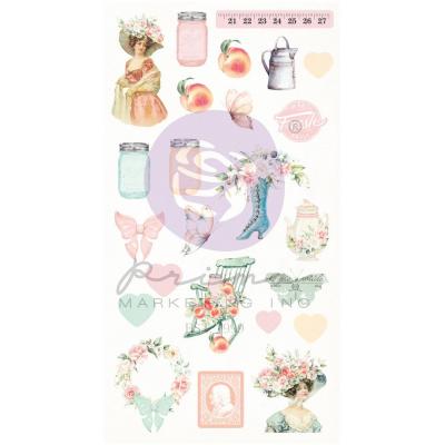Prima Marketing Peach Tea Sticker - Puffy Stickers
