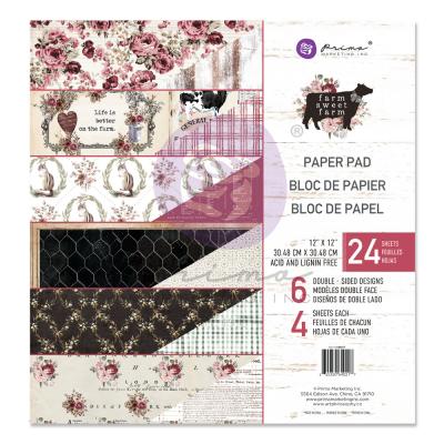 Prima Marketing Farm Sweet Farm Designpapier - Paper Pad