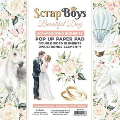 ScrapBoys Beautiful Day Designpapiere - Pop Up Paper Pad