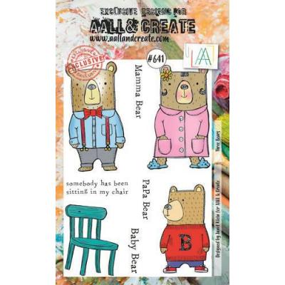 AALL & Create Clear Stamps Nr. 641 - Three Bears