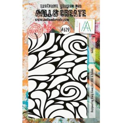 AALL & Create Clear Stamps Nr. 629 - Swirls
