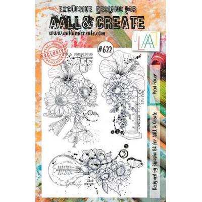 AALL & Create Clear Stamps Nr. 622 - Petal Power