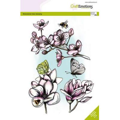 CraftEmotions Clear Stamps - Magnolie