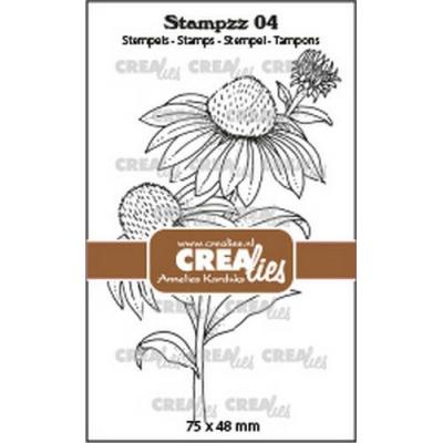 Crealies Clear Stamp - Sonnenhut