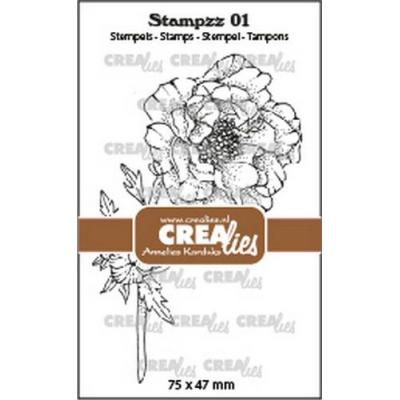 Crealies Clear Stamp - Geum