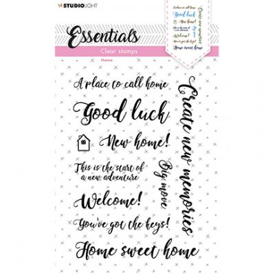 StudioLightEssentials Nr.180 Clear Stamps - Home