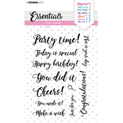 StudioLightEssentials Nr.177 Clear Stamps - Party