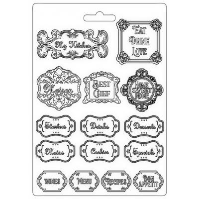Stamperia Casa Granada Soft Mould - Labels