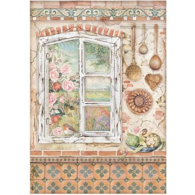Stamperia Casa Granada Rice Paper - Window