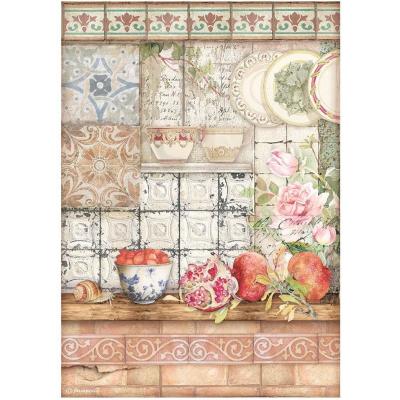 Stamperia Casa Granada Rice Paper - Tiles