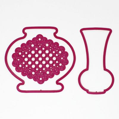 Heartfelt Creations Cut & Emboss Dies - Classic Floral Vase