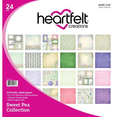 Heartfelt Creations Designpapier - Sweet Pea