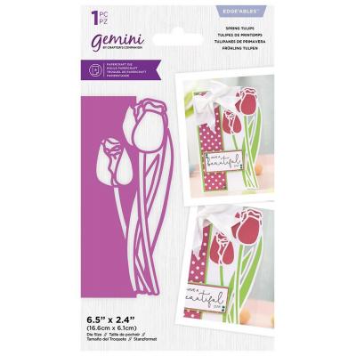 Gemini Edge'ables Die - Spring Tulips
