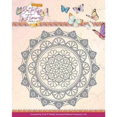 Find It Trading Jeanine's Art Perfect Butterfly Dies - Mandala Circle