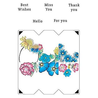LDRS Creative Clear Stamps - Spring Gift Tag Stack