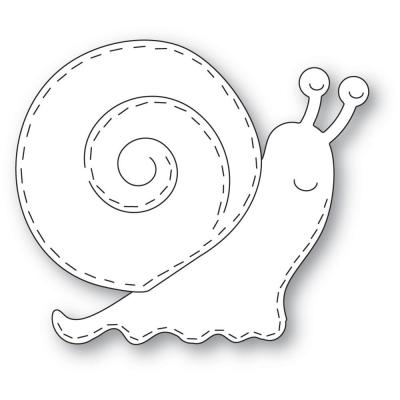 Poppystamps Die - Grand Whittle Snail