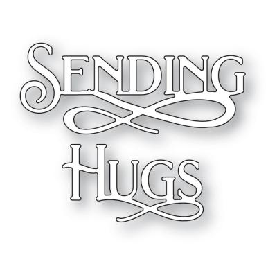 Poppystamps Dies - Sending Hugs