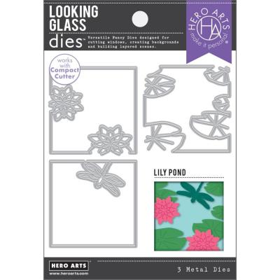 Hero Arts Looking Glass Dies - Lily Pond
