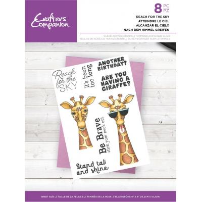 Crafter's Companion Clear Stamps - Reach For The Sky