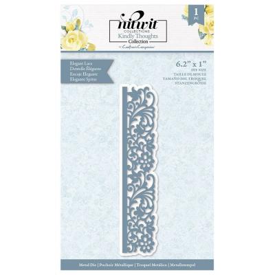 Crafter's Companion Kindly Thoughts Metal Die - Elegant Lace