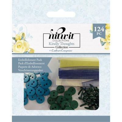 Crafter's Companion Kindly Thoughts - Embellishment Pack