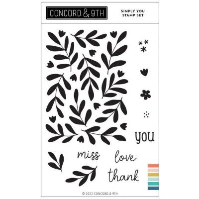 Concord & 9th Clear Stamps - Simply You