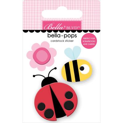 Bella BLVD Tiny Tots 2.0 Sticker - Cute Bugs