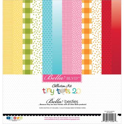 Bella Blvd Tiny Tots 2.0 Designpapiere - Besties Collection Kit