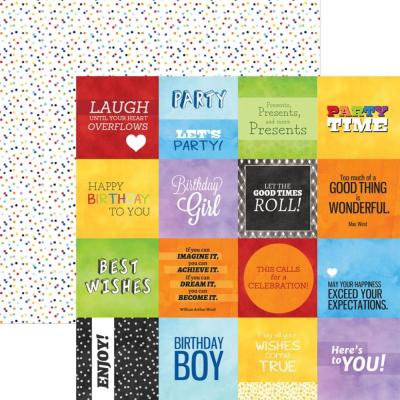 Paper House Designpapier - Celebration Tags