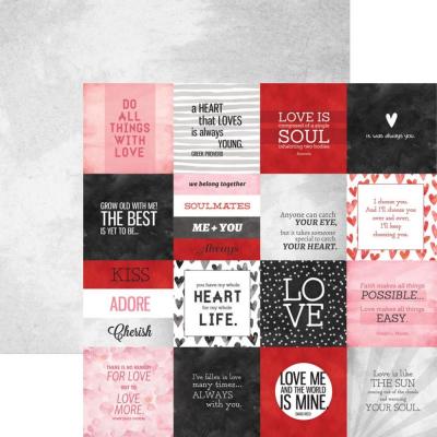 Paper House Designpapier - Love Tags