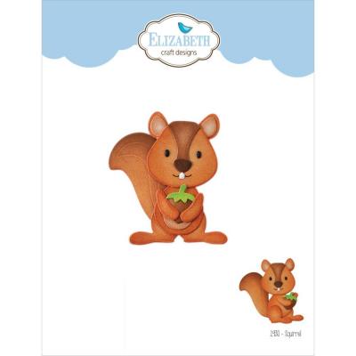 Elizabeth Craft Metal Die - Squirrel