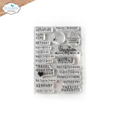 Elizabeth Craft Clear Stamps - Adventure Awaits